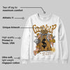 Wheat 13s DopeSkill Sweatshirt Money Bag Coming Up Graphic