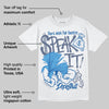 Diffused Blue 11s DopeSkill T-Shirt Speak It Graphic