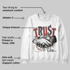 Samba OG White Better Scarlet DopeSkill Sweatshirt Trust No One Graphic