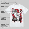 Red Cement 4S DopeSkill T-Shirt Trust God Graphic