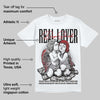 White Cement 4s DopeSkill T-Shirt Real Lover Graphic