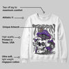 Dark Iris 3s DopeSkill Sweatshirt Trippin Graphic