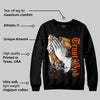 Brilliant Orange 12s DopeSkill Sweatshirt Trust God Graphic