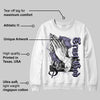 Indigo Haze 5s DopeSkill Sweatshirt Trust God Graphic