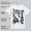 University Blue 5s DopeSkill T-Shirt Trust God Graphic