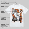 Orange Black White DopeSkill T-Shirt Trust God Graphic