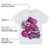 Hyper Violet 4s DopeSkill Toddler Kids T-shirt Bear Steals Sneaker Graphic