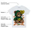 Green Collection DopeSkill Toddler Kids T-shirt Broken Bear Graphic