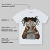 Cobalt Bliss 3s DopeSkill Toddler Kids T-shirt Rich Youth Graphic