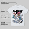 Cobalt Bliss 3s DopeSkill Toddler Kids T-shirt No Risk No Story Graphic