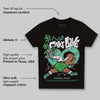 Green Glow 1s DopeSkill Toddler Kids T-shirt No Fake Love Graphic