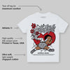 White Cement 4s DopeSkill Toddler Kids T-shirt No Fake Love Graphic