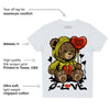 Vivid Sulfur 4s DopeSkill Toddler Kids T-shirt Broken Bear Graphic