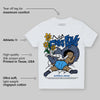 Diffused Blue 11s DopeSkill Toddler Kids T-shirt No Fake Love Graphic