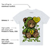 Dunk 'Chlorophyll' DopeSkill Toddler Kids T-shirt Broken Bear Graphic