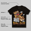 Metallic Gold 1s DopeSkill Toddler Kids T-shirt Born To Be Rich Graphic