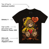 Yellow Collection DopeSkill Toddler Kids T-shirt Broken Bear Graphic