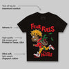 Red Collection DopeSkill Toddler Kids T-shirt Fear Fuels The Hustle Graphic