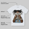 University Blue Collection DopeSkill Toddler Kids T-shirt Rich Youth Graphic