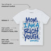 Royal Blue Collection DopeSkill Toddler Kids T-shirt Mom, I Am A Rich Youth Graphic