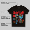 Red Collection DopeSkill Toddler Kids T-shirt Study Hard Graphic