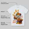 Orange Black White DopeSkill Toddler Kids T-shirt Make Money Graphic