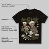 Medium Olive 3s DopeSkill Toddler Kids T-shirt No Risk No Story Graphic