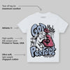 Cobalt Bliss 3s DopeSkill Toddler Kids T-shirt God Made Me Perfect Graphic