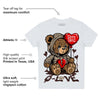 Latte 1s DopeSkill Toddler Kids T-shirt Broken Bear Graphic