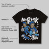 Blueberry 12s DopeSkill Toddler Kids T-shirt No Risk No Story Graphic