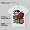 Fire Red “Black Tongue” 5s DopeSkill Toddler Kids T-shirt SRSLY Study Graphic