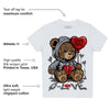 Grey Collection DopeSkill Toddler Kids T-shirt Broken Bear Graphic