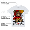 Cherry 12s DopeSkill Toddler Kids T-shirt Broken Bear Graphic