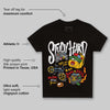 Yellow Collection DopeSkill Toddler Kids T-shirt Study Hard Graphic