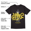 Yellow Snakeskin 11s DopeSkill T-Shirt King Chess Graphic