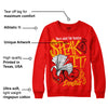 Red Collection DopeSkill Red Sweatshirt Speak It Graphic