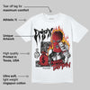 Fire Red “Black Tongue” 5s DopeSkill T-Shirt Drip'n Never Tripp'n Graphic