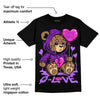 PURPLE Collection DopeSkill T-Shirt Broken Bear Graphic