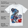 Midnight Navy 3s DopeSkill T-Shirt Broken Heart Graphic