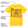 Yellow Collection DopeSkill Gold T-shirt Protect Me From Evil Graphic