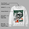 Dunk Team Dark Green Orange DopeSkill Sweatshirt Mystery Ghostly Grasp Graphic