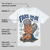 Gel Kayano 14 Cream Pure Silver DopeSkill T-Shirt False Love Graphic