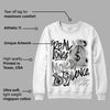 Off Noir 3s DopeSkill Sweatshirt Real Ones Move In Silence Graphic