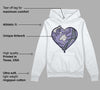 Indigo Haze 5s DopeSkill Hoodie Sweatshirt Heart AJ 5 Graphic