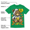 Green Collection DopeSkill Green T-shirt Broken Bear Graphic