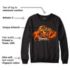 Brilliant Orange 12s DopeSkill Sweatshirt Rare Breed Type Graphic