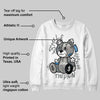 Cool Grey 9s DopeSkill Sweatshirt Smile Through The Pain Graphic