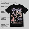 Harris Tweed x Denim Turquoise Dunk DopeSkill T-Shirt Broken Bones Graphic