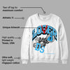 University Blue Toe 1s DopeSkill Sweatshirt Loser Lover Graphic