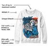 Military Blue 4s DopeSkill Sweatshirt Stackin Mines Graphic